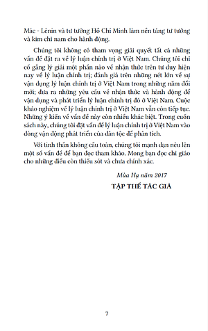 Một Số Vần Đề Lý Luận Chính Trị Ở Việt Nam