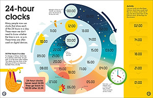 Sách How to Tell the Time: A Lift-the-flap Guide to Telling the Time (Board book)