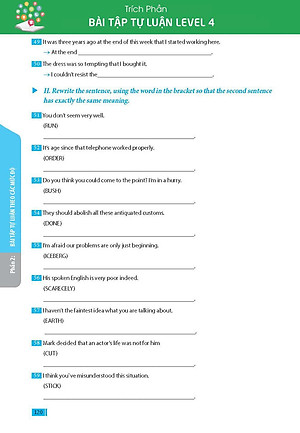 Sách Tự Học Đột Phá - Kĩ Năng Viết Lại Câu Tiếng Anh