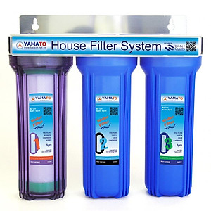 Bộ lọc nước thô đầu nguồn 3 cấp lọc 10inch Yamato YMTH10-3TX
