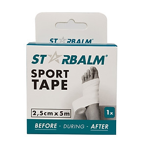 Băng vải y tế thể thao STARBALM 100% Viscose