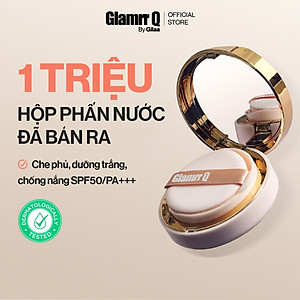 Phấn nước trang điểm dưỡng da GLAMRR Q LONG WEAR DD CUSHION by Gilaa (1 lõi x 13g)