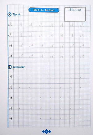 Vở Luyện Viết Chữ Đẹp Lớp 2 - Tập 1 (Biên Soạn Theo Chương Trình Sách Giáo Khoa Mới)