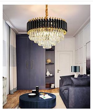 Đèn chùm pha lê MOGA trang trí nội thất hiện đại sang trọng