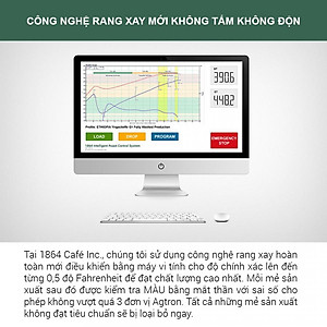 Cà Phê Rang Xay Thunder No.3 Gu Việt Pha Phin/Pha Máy – 1864 CAFÉ trọng lượng tịnh 220g