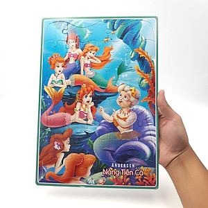 Sách Ghép Hình - Nàng Tiên Cá