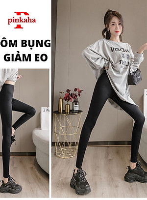 Quần Legging Cạp Siêu Cao Siêu Co Giãn Chất Đẹp Hàng Loại 1 Nâng Mông Tôn Dáng Dấu Bụng