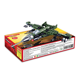 Đồ Chơi Lắp Ráp Khí Tài Quân Sự - Chiến Đấu Cơ - Cresta DK81056 (140 Chi tiết)