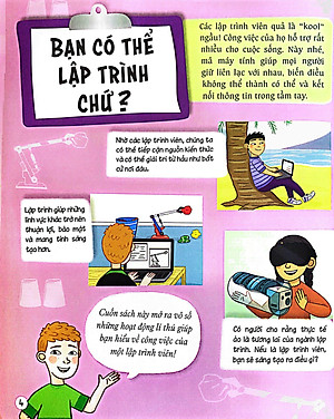 Sách STEM - Tớ Là Lập Trình Viên Tương Lai