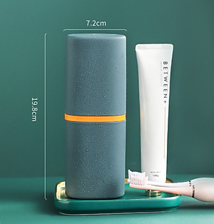 Hộp Đựng Bàn Chải, Kem Đánh Răng, Lược, Khăn Mặt KUNBE, Hộp Đựng Đồ Mang Đi Du Lịch Tiện Lợi Nhiều Màu Sắc