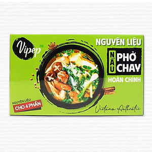 Nguyên Liệu Nấu Phở Chay Hoàn Chỉnh Vipep 320G