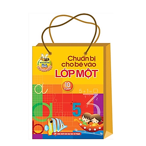 Sách Chuẩn bị cho bé vào lớp 1( Túi 10 Cuốn)
