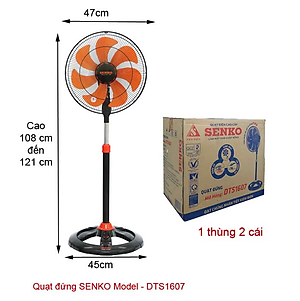 Quạt đứng Senko DTS1607 - Hàng chính hãng