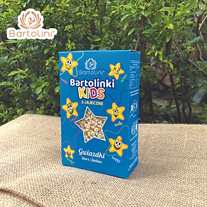 Mì nui cho bé hình ngôi sao Bartolini 250g