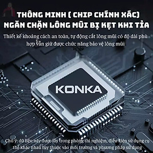 Máy cắt tỉa lông mũi chuyên nghiệp pin sạc chống nước MÀU ĐEN hoàn hảo cho vẻ ngoài của bạn