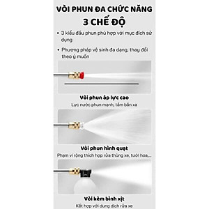 Máy Rửa Xe Cầm Tay Mini 48V, Máy Xịt Rửa Tăng Áp, Công Suất 400W, 2 Pin Dùng Tại Nhà Tiện Lợi