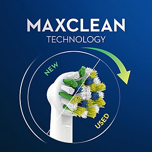 Hộp 4 đầu bàn chải Oral-B Cross Action chính hãng