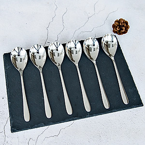 Bộ 6 thìa muỗng inox 304 DandiHome 2020 cao cấp, sang trọng, tinh tế