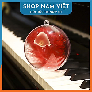 Quả Cầu Nhựa Trong Suốt Trang Trí Tiệc Cưới, Giáng Sinh