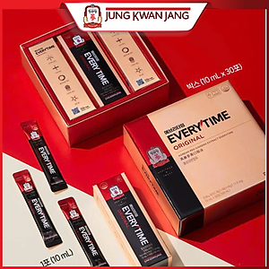 Tinh Chất Hồng Sâm Pha Sẵn KGC Jung Kwan Jang EveryTime Original (10 ml x 10 gói)