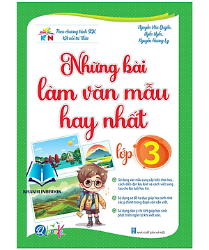 Sách - Những bài làm văn mẫu hay nhất lớp 3 ( kết nối )