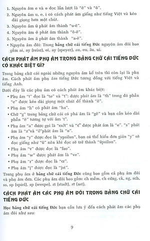 Sách Cẩm Nang Hướng Dẫn Tự Học Tiếng Đức Trình Độ Sơ Cấp - Trung Cấp