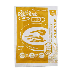 Thùng Canh rong biển Miso ăn liền Asuzac 12 hộp (50g x 12 hộp)
