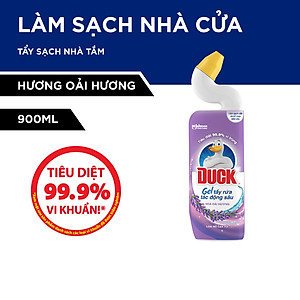 Gel Tẩy Rửa Bồn Cầu  DUCK  Hương Oải Hương 900ml