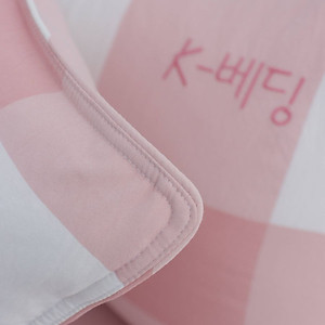 Vỏ gối nằm chần bông công nghệ nhuộm sợi Yarn Dyed K-Bedding KPCD, kích thước 45*65cm (1 cặp)