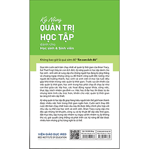 Sách Kỹ Năng Quản Trị Học Tập