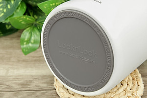 Hộp cơm giữ nhiệt Lock&Lock màu xanh navy LHC8042NVY 700ml - Hàng chính hãng, 2 ngăn kèm muỗng inox, có thể ủ cháo cho bé - JoyMall