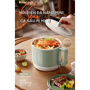 Nồi lẩu điện BEAR 1.2L công suất 500W DRG-Z12K1 (MC-4H12J)