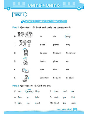 Sách Big 4 Bộ Đề Tự Kiểm Tra 4 Kỹ Năng Nghe - Nói - Đọc - Viết (Cơ Bản Và Nâng Cao) Tiếng Anh Lớp 3 Tập 1
