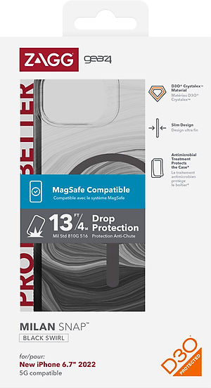 Ốp lưng IP14 series - Gear4 Milan Snap - Hàng chính hãng