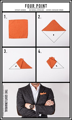 Khăn Cài Túi Áo Vest - Pocket Square - Phụ Kiện Cài Áo đỏ mận trơn