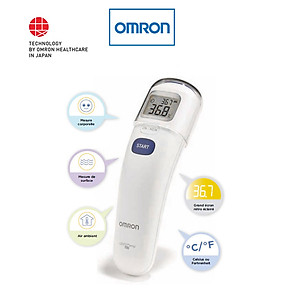 Nhiệt Kế Hồng Ngoại Omron MC-720 | Đo Trán, Đo Nhiệt Độ Phòng, Đo Bề Mặt | Thương Hiệu Nhật Bản