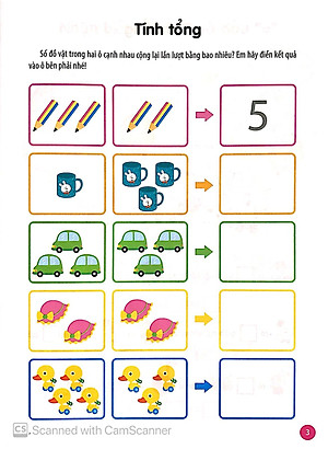 Sách Vui Học Toán - Phép Tính Cộng, Trừ