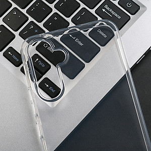 Ốp lưng dẻo Silicon trong suốt cho Samsung A54 hiệu Ultra thin (mỏng 0.6mm) - Hàng nhập khẩu