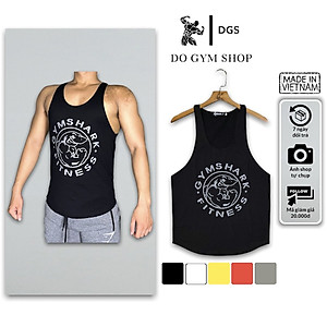 Áo ba lỗ nam tập gym DO GYM SHOP chất thun thoáng mát khi chơi thể thao, mặc nhà