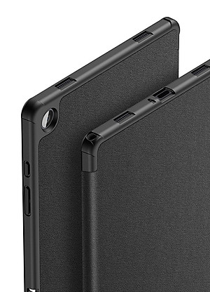 Bao da cho SamSung Galaxy Tab A9+ Plus 2023 chính hãng Dux Ducis Domo viền mềm chống sốc - Hàng chính hãng 