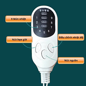 Thảm Ngải Cứu Điện, Đệm Sưởi Ngải Cứu Đông Y Nội Địa Trung Hỗ Trợ Đau Vai Gáy, Đau Lưng Nhức Mỏi Xương Khớp - TẶNG KÈM TÚI ĐỰNG HÀNG CHÍNH HÃNG MINIIN