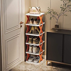 Kệ giày dép 5 tầng, kệ giày dép chữ X, kệ đa năng