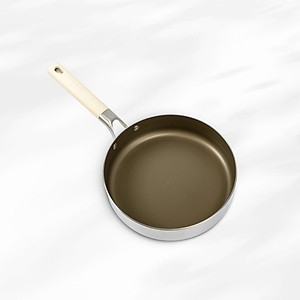 Chảo Titanium Aura Haatz HTA726 Size 26cm, inox 316, Chống Dính Tự Thân, Bền Bỉ, Dùng Cho Mọi Loại Bếp - Hàng Chính Hãng