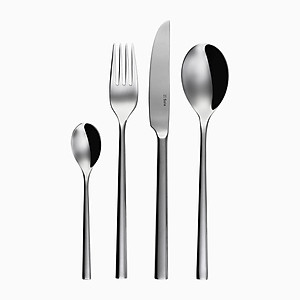 Bộ 6c Muỗng Cà Phê 107006 - Inox 304 Stainless Steel 18/10 Đồ dùng bàn tiệc nhà hàng khách sạn cao cấp (Set of 6pcs Coffee spoon SS18/10)