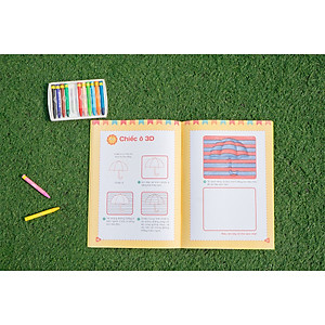 Sách Tập vẽ tranh 3D, khơi nguồn sáng tạo - Cấp độ 3: Thực vật
