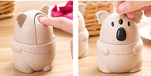 Hộp đựng tăm hình gấu dễ thương - Hàng chính hãng