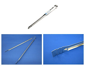 Kẹp gắp thực phẩm Nhật Bản inox cao cấp 45cm - Hàng nội địa Nhật Bản