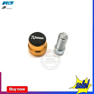 Ốc Gắn Chân Gương Cho Xe Máy Đủ Màu Kèm Ốc 10 ly Thuận Ngược 