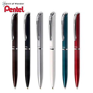 Bút Ký Cao Cấp Pentel BL2007 Ngòi 0.7mm Mực Xanh | Thiết Kế Nắp Vặn Thanh Lịch | Nhiều Màu Vỏ Thời Trang