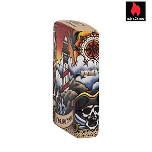 Bật Lửa Zippo 49532 – Zippo Nautical Tattoo Design 540 Color